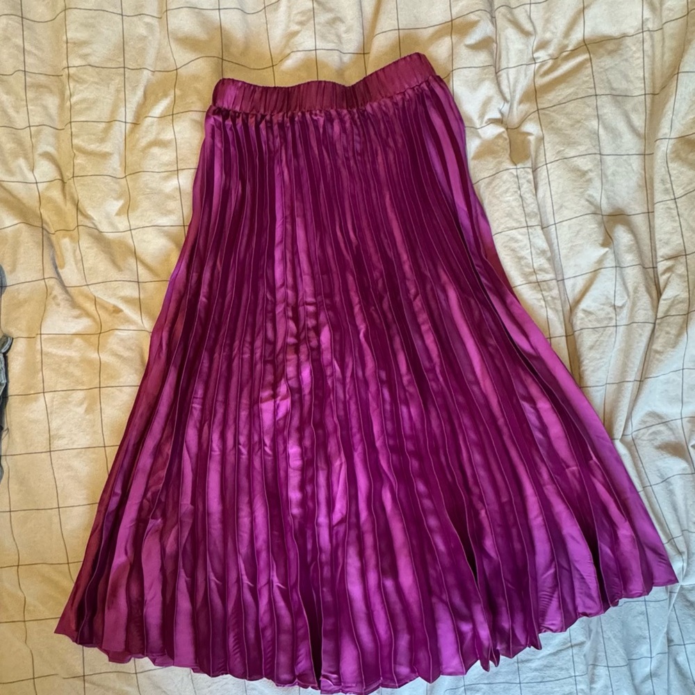 Have Vibrant Purple Maxi Skirt